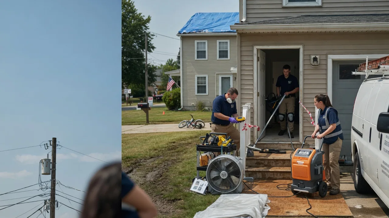Water Damage Repair in West Enfield, ME near me